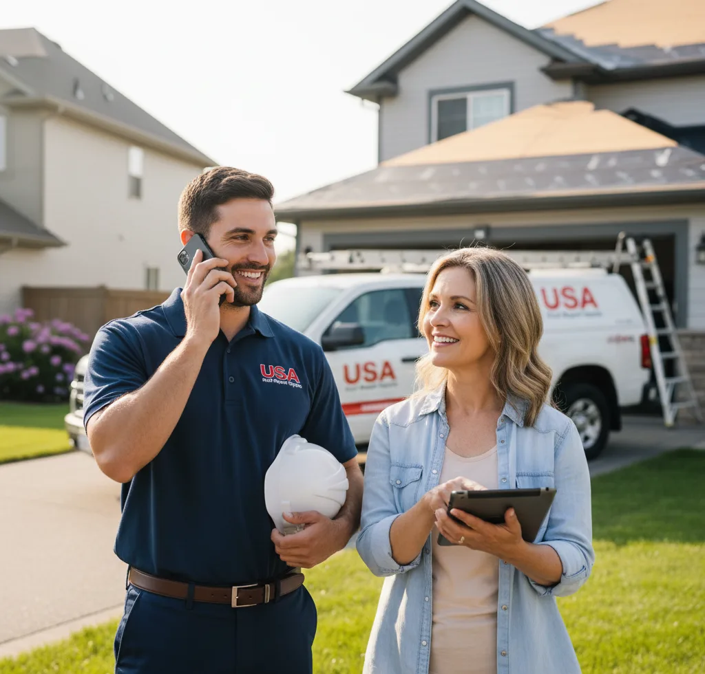 USA Roof Repair Experts customer support in Poestenkill